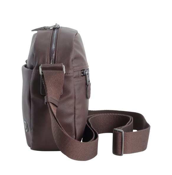Τσαντάκι χιαστί DISCOVERY Heritage D03353 Καφέ